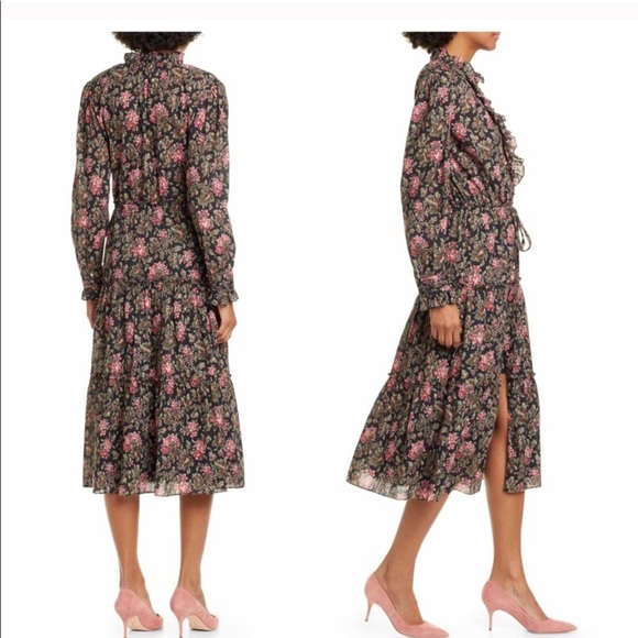 La vie rebecca Taylor chouette midi dress - Picture 3 of 4